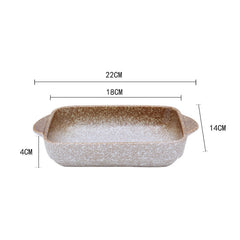 Creative Ceramic Baking Bowl for Microwave Use