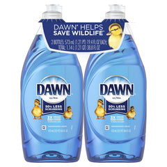 Dawn Ultra Dishwashing Liquid Dish Soap Original Scent 19.4 Fl Oz (Pack of 2)