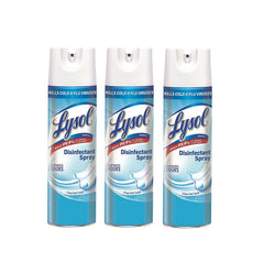 Lysol Disinfectant Spray Crisp Linen 57 Oz Pack of 3