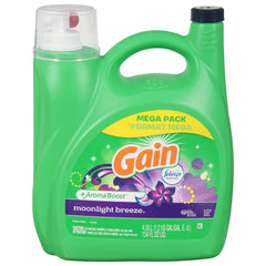 Gain Detergent + Aroma Boost Moonlight Breeze Mega Pack 154 Ounce